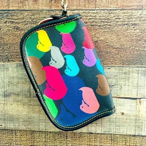 Dooney & Bourke Rare Wonder Duck Wristlet - Picture 3 of 8